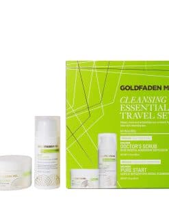 Set de viaje Goldfaden MD Cleansing Essentials Microderm