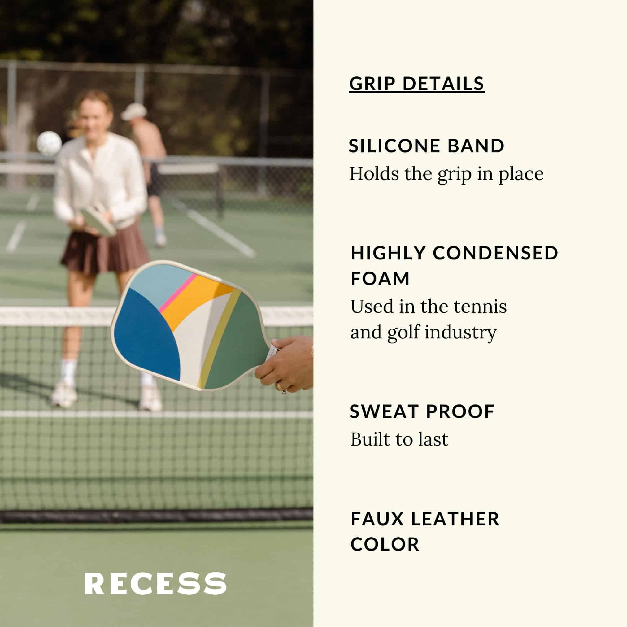 Pala de Pickleball Premium Recess, Vista - Superficie de - Imagen 5