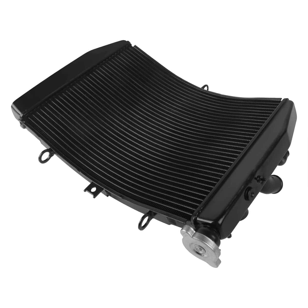 Radiador de enfriamiento de aluminio -Negro