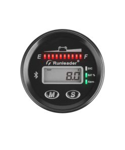 Indicador de batería LED Bluetooth de 12V a 48V Runleader,