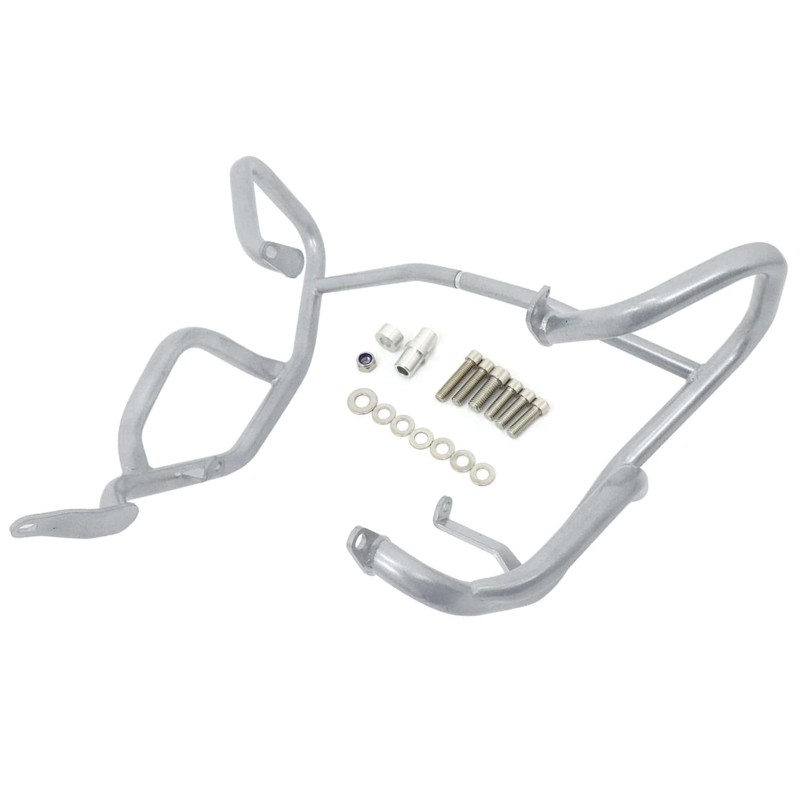 Worldmotop Highway Crash Bars Engine Guard -Negro - Imagen 5