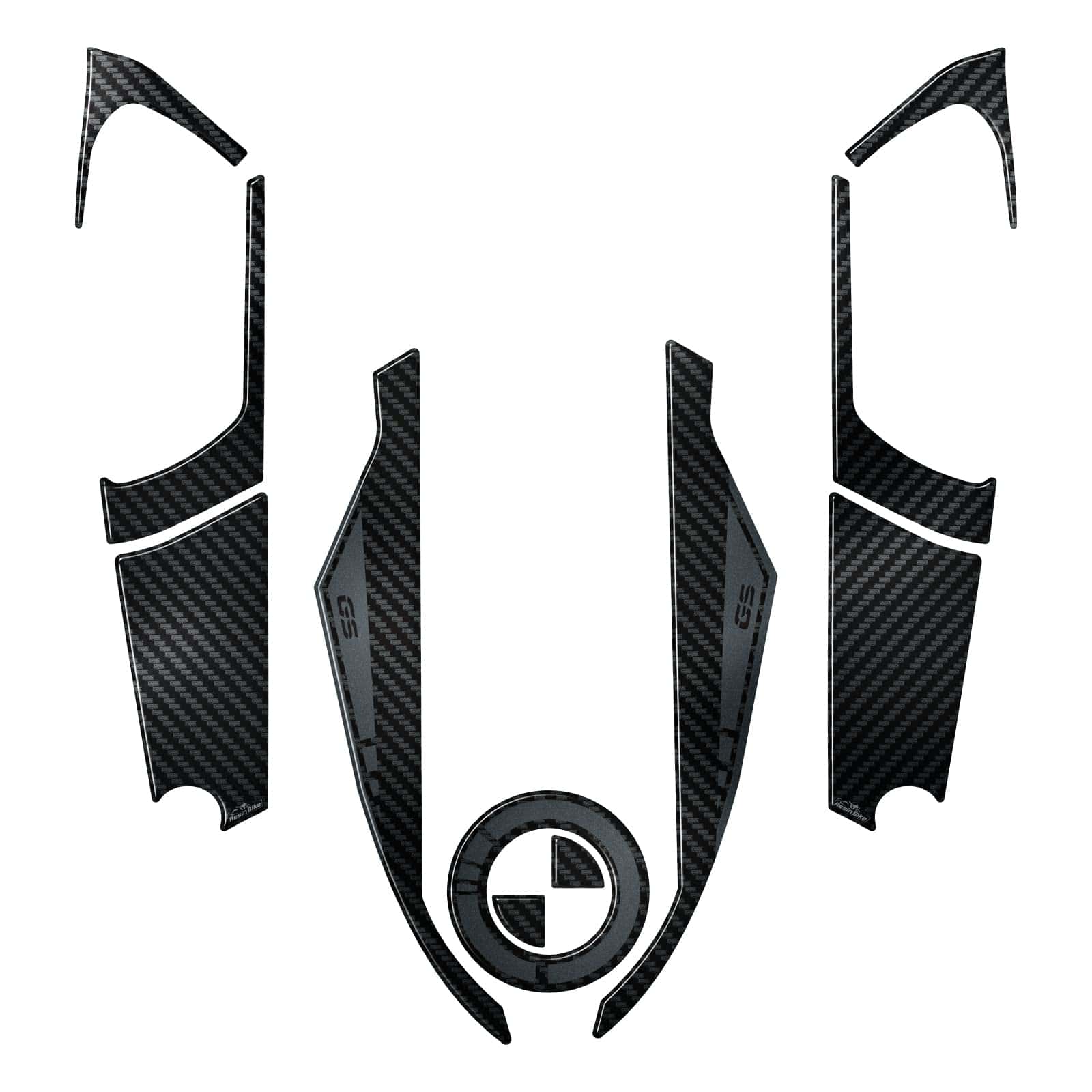 Calcomanía de motocicleta de resina compatible con BMW R - Imagen 3