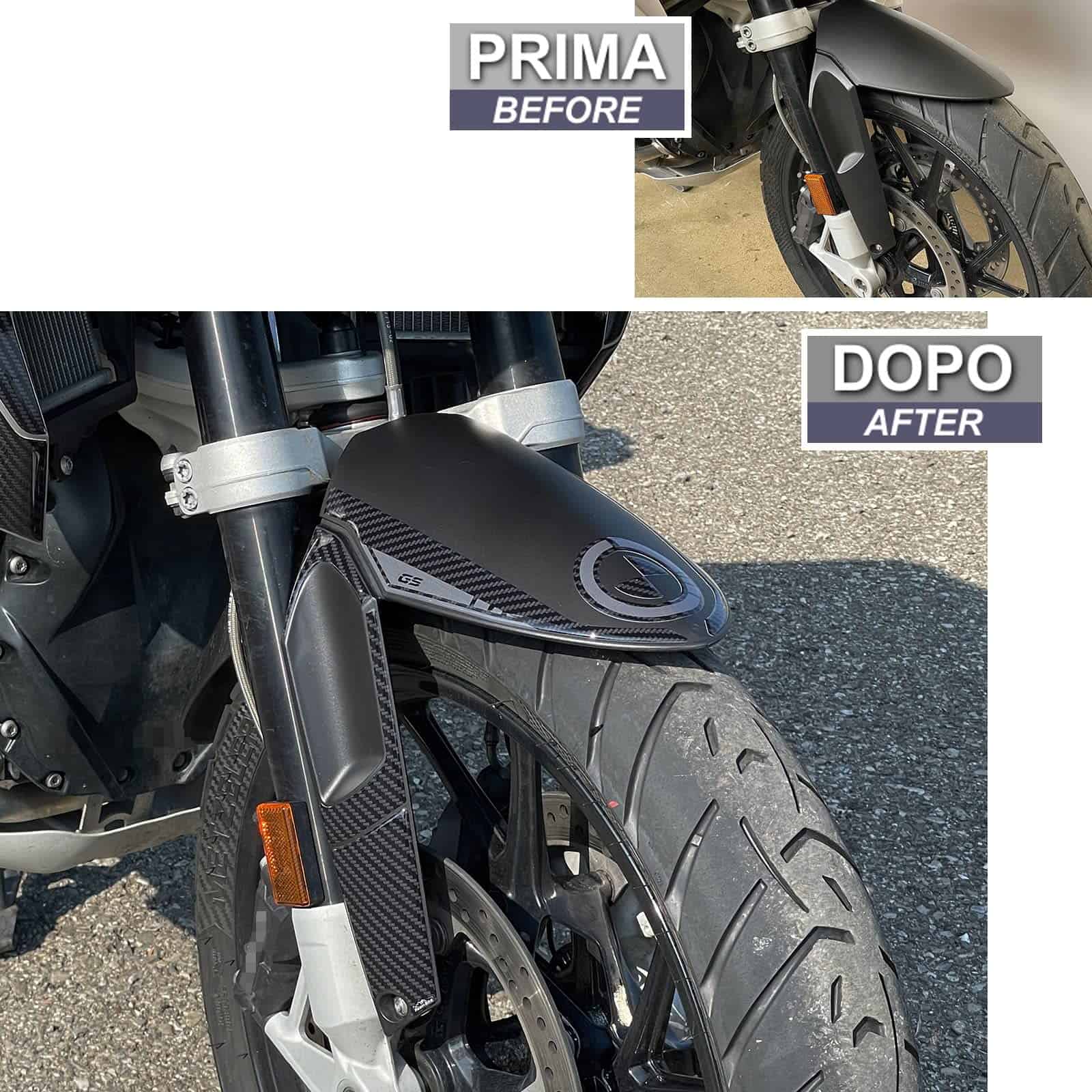 Calcomanía de motocicleta de resina compatible con BMW R - Imagen 4