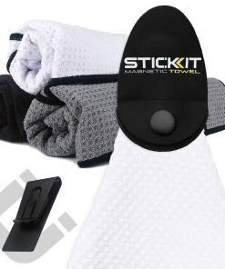 Toalla Deportiva Magnética STICKIT para -Blanco