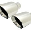 NETAMI 3" a 5" Punta de Escape de Acero Inoxidable de Pared