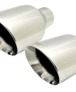 NETAMI 3" a 5" Punta de Escape de Acero Inoxidable de Pared
