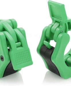 HACUBA FITNESS Par de Collares de Barra Olímpica Liberación