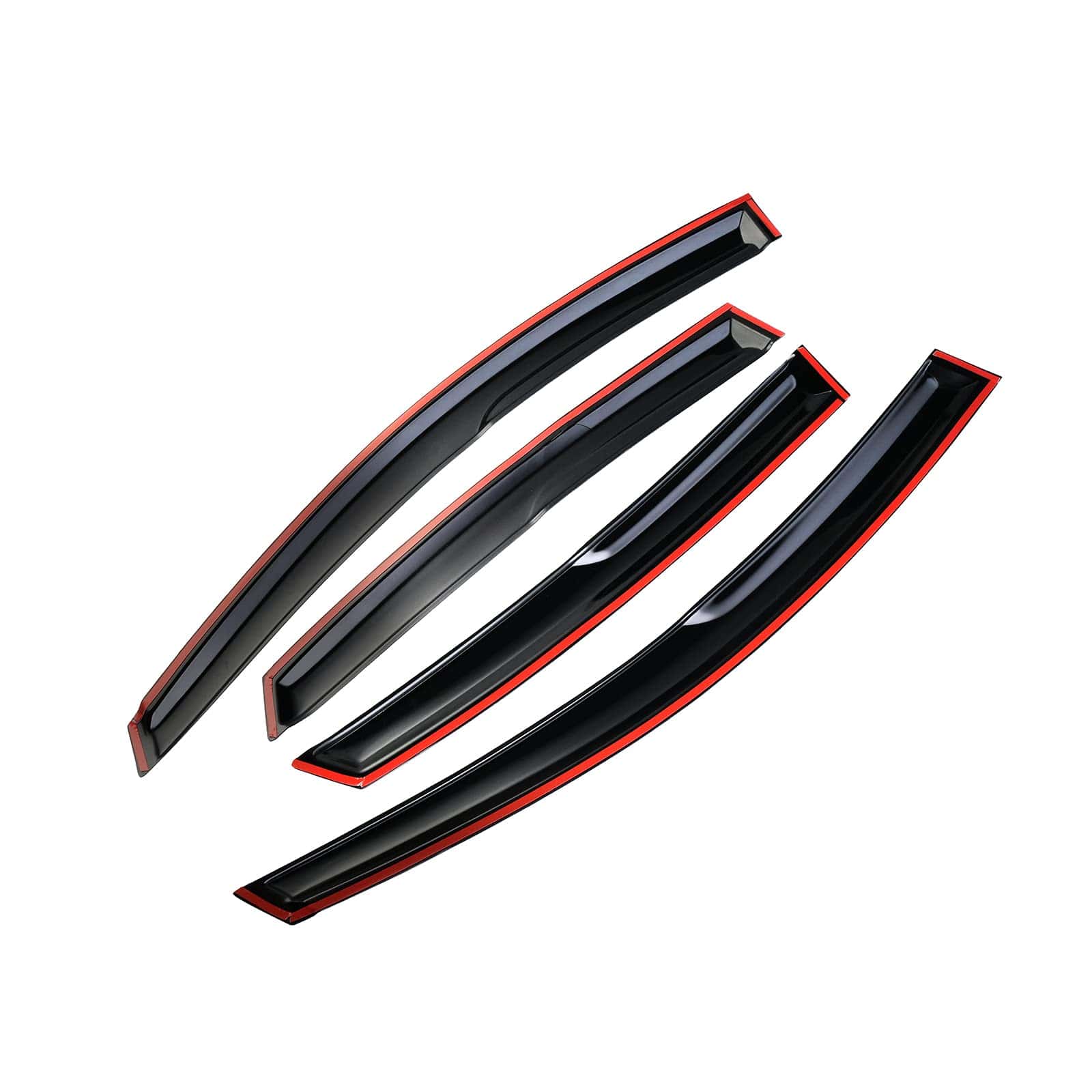 4PCS Deflectores de Ventana Arokzn para Nissan Sentra - Imagen 8