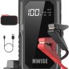 Arrancador de Coche NWISE, 2000A Pico 20000mAh Arrancador
