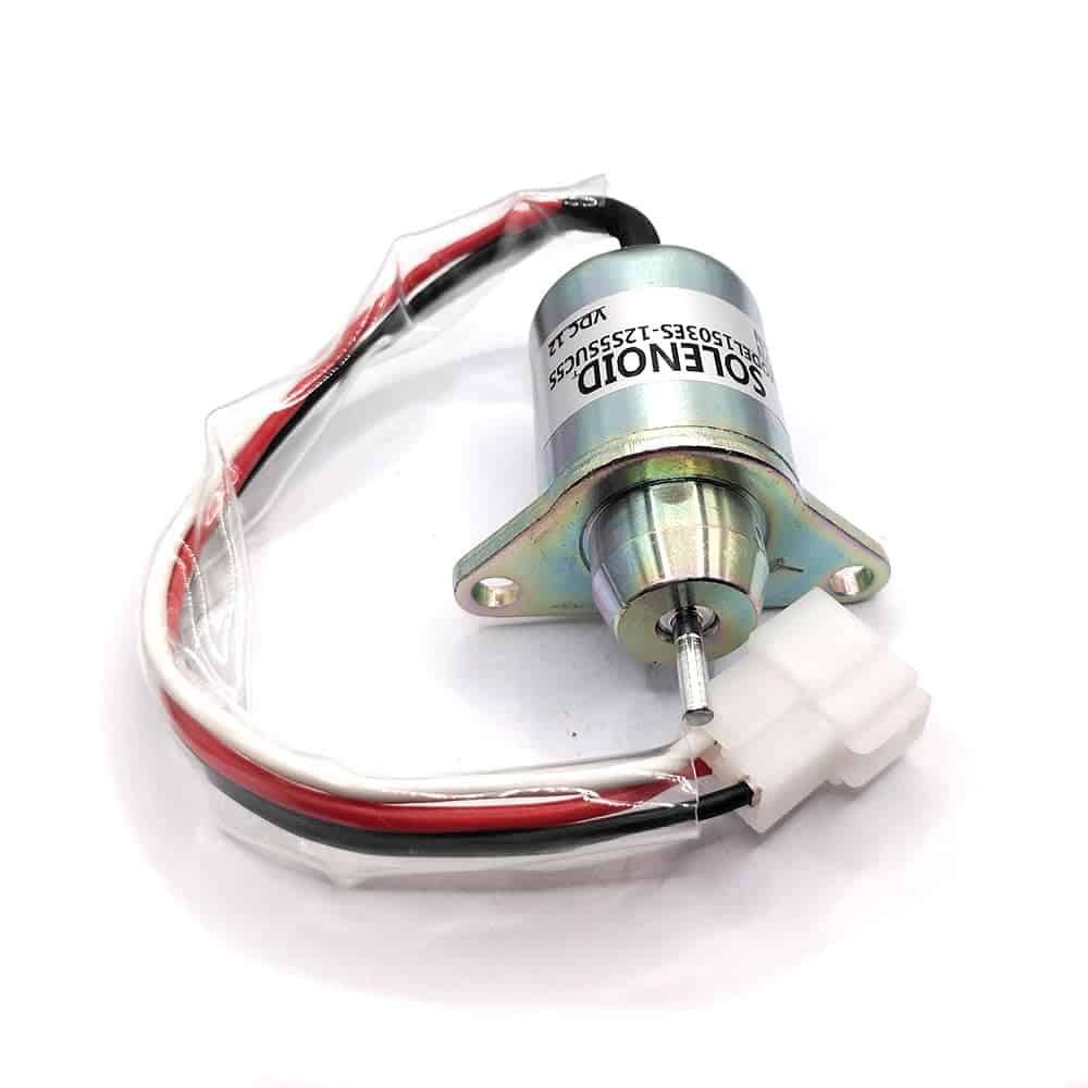 Válvula solenoide de parada 1503ES-12S5SUC5S 12V para motor