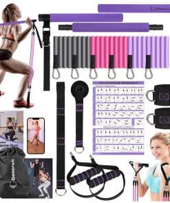 Kit de Barra de Pilates Multifuncional para Gimnasio en