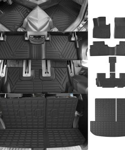 Tapete de piso 7&8 compatible con Hyundai Palisade + Forro
