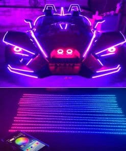 Tiras de luces RGB + color sólido + color de ensueño de