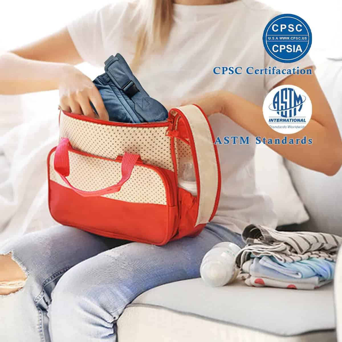 Mochila Portabebés �NEST BLANCHE� para recién nacidos a - Imagen 7