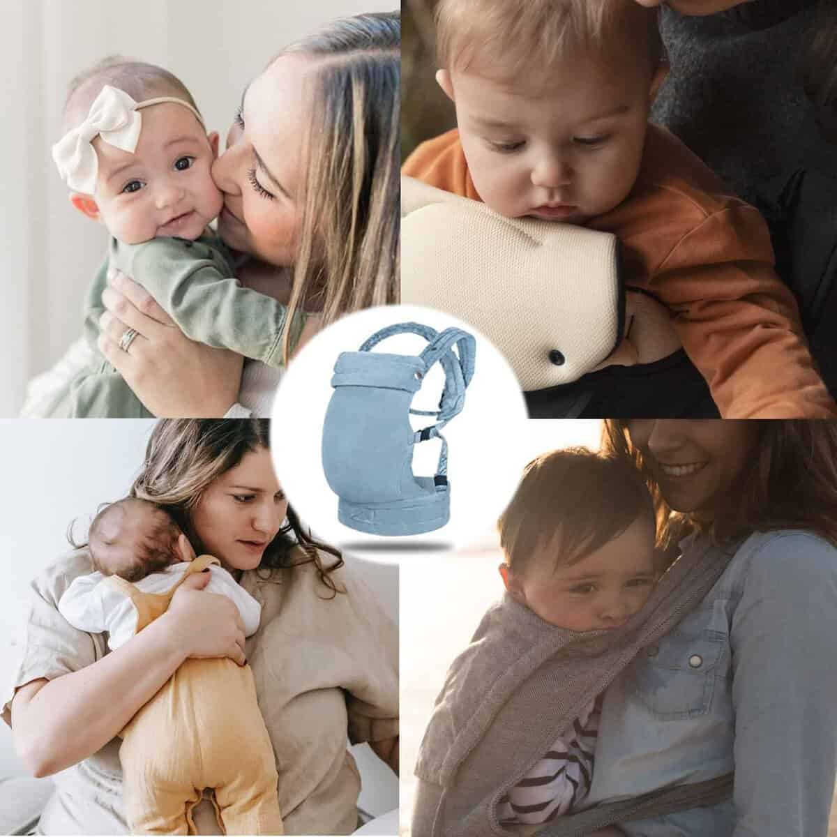 Mochila Portabebés �NEST BLANCHE� para recién nacidos a - Imagen 8