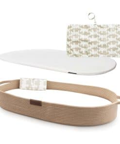 Cambiador de Bebé XL Reforzado Yunioo con Colchoneta de