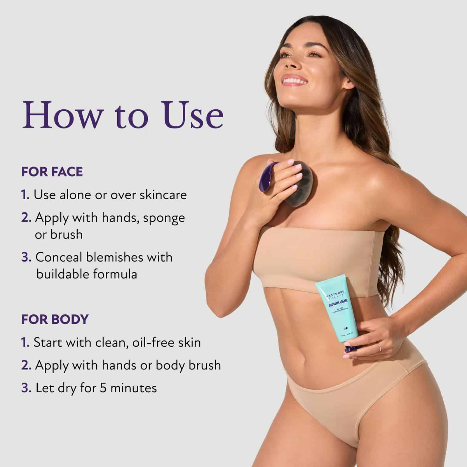 Westmore Beauty Supreme Creme All-Over -Rico - Imagen 6