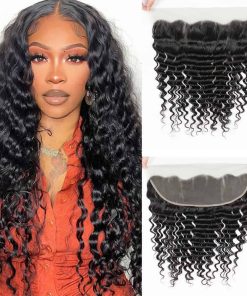 CHEEON 13x4 Frontal de Encaje Transparente HD 18 Pulgadas