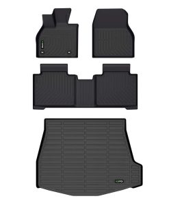 HAFIDI Juego de Tapetes de Piso para Auto All Weather y