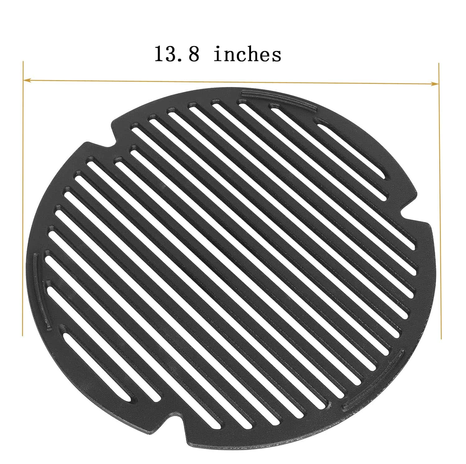 Parrilla de Hierro Fundido Htanch CH577 (1-Pack) de 13 4/5 - Imagen 3