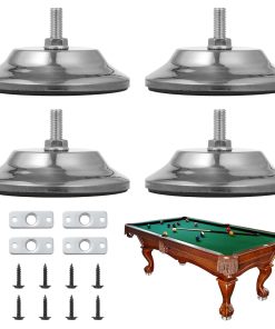 Niveladores de Pata de Mesa de Billar, Juego de 4 Piezas de