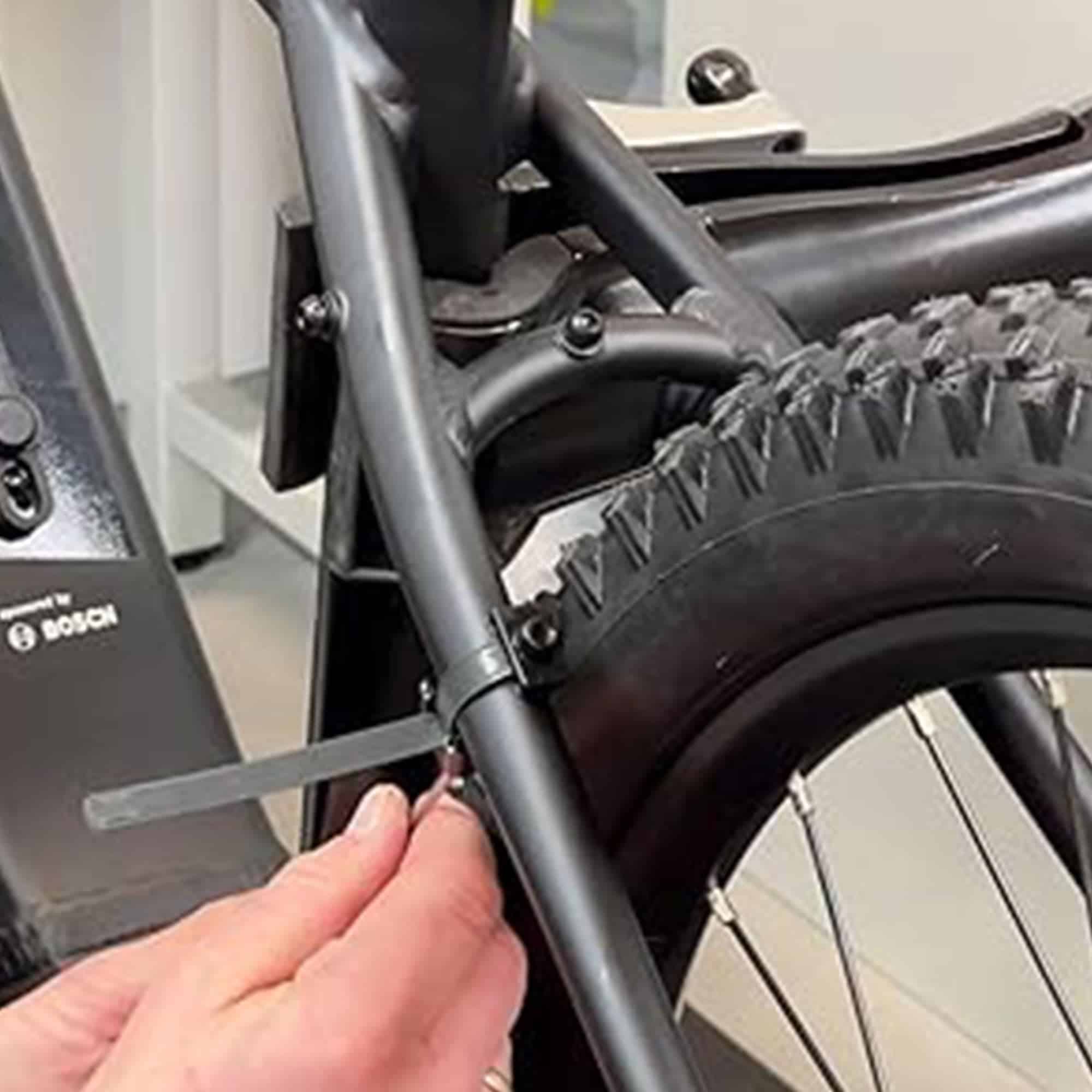 ABUS 2023 Candado de cuadro Granit Xplus 6950M AM NR BK, - Imagen 4