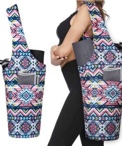 Bolso de Yoga Boho con Gran Bolsillo y Bolsillo con