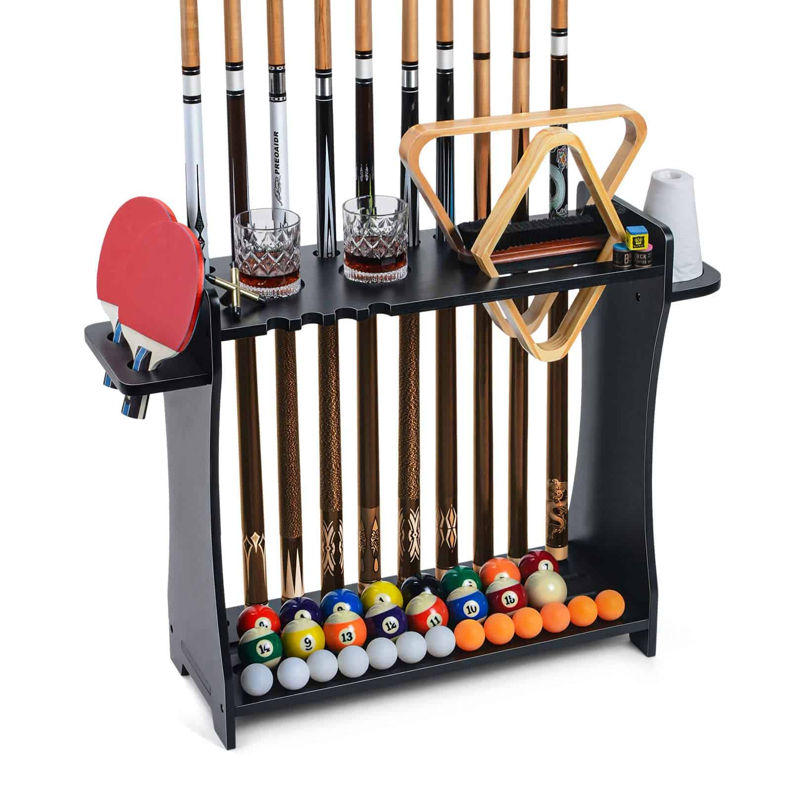 Soporte para Palo de Billar XCSOURCE, Soporte de Pie 2-IN-1