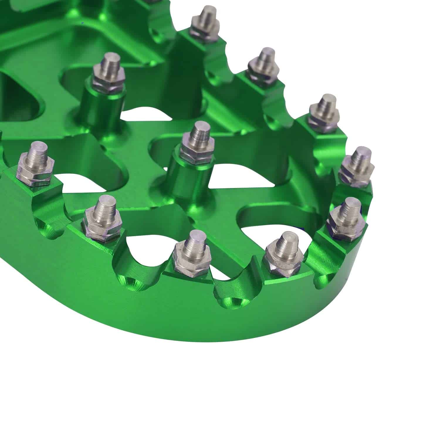 AnXin Reposapiés para Motocicleta Reposapiés Pedales de Pie - Imagen 7