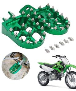 AnXin Reposapiés para Motocicleta Reposapiés Pedales de Pie