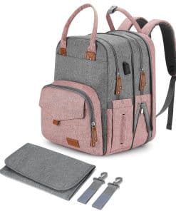 Bolso para Pañales Extra Grande Qualyphant para 2 Niños -