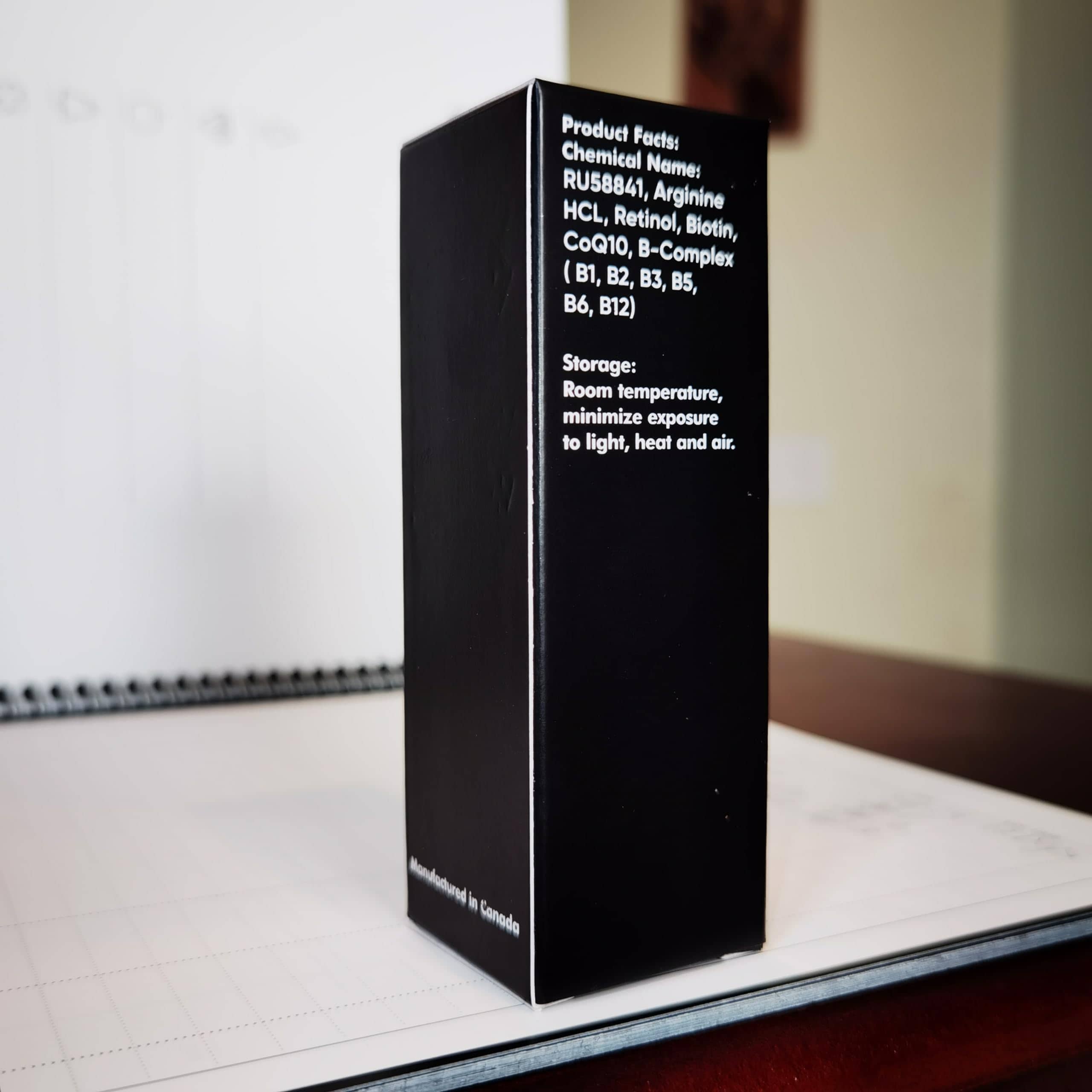 Vantanex RU58841 Plus 5% con Biotina, Complejo B, CoQ10 - Imagen 9