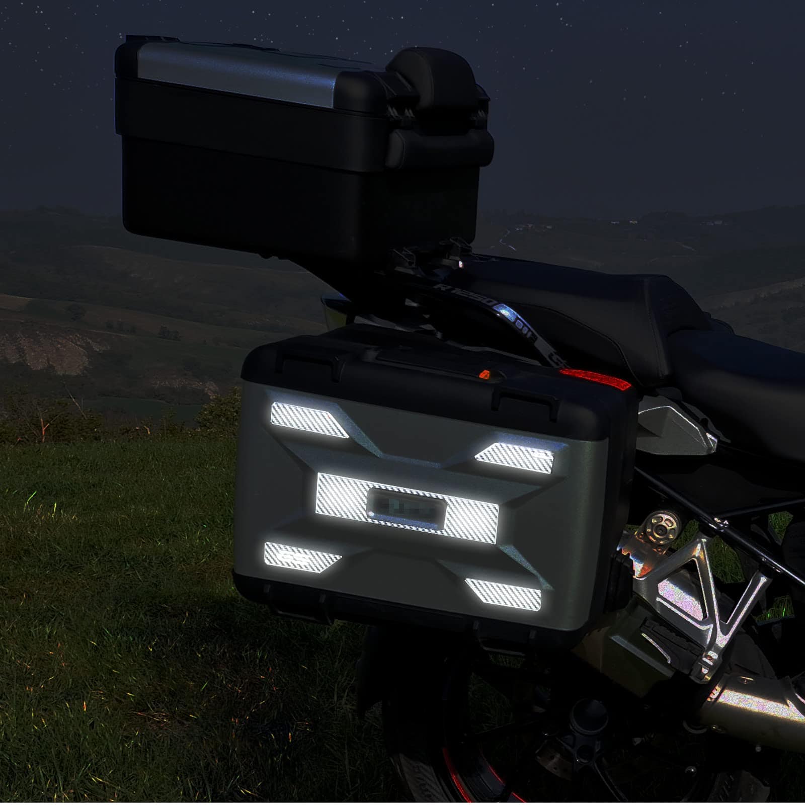 Calcomanías Reflectantes de Resina para Motocicletas