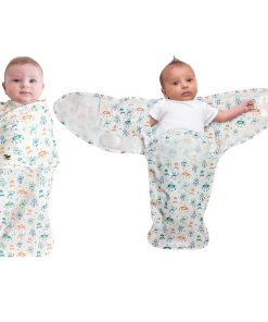 Norani Baby Snugababe Swaddle Pod para -Robots
