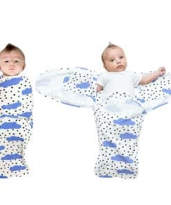 Norani Baby Snugababe Swaddle Pod para -Nubes