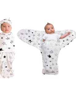 Norani Baby Snugababe Swaddle Pod para -Estrellas