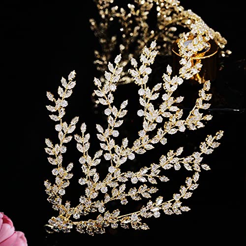 Diademas de Novia de Boda Completa de Circonio Cúbico - Imagen 8