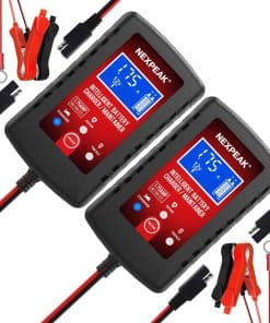 Cargador de batería inteligente totalmente automático de 2