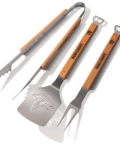 NFL & Bud Light Juego de Parrilla BBQ de 3 Piezas con Marca
