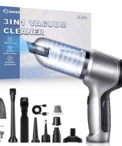 Aspiradora de Coche Portátil sin Cable 3 en 1 Saker con