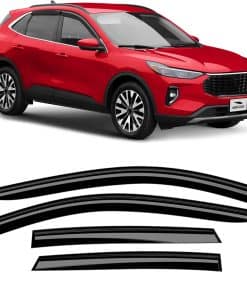 Voron Glass Deflectores de Lluvia -Negro