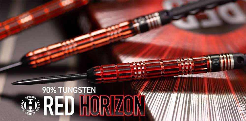 Dardos de Punta de Acero Harrows Red Horizon -0% (22 g) - Imagen 5