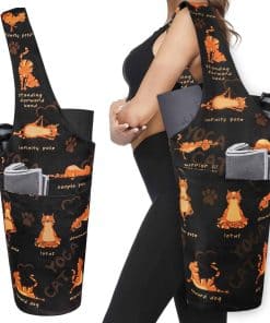 Bolso para tapete de yoga - Tote largo con gran bolsillo