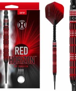 Dardos de Punta Blanda de Tungsteno Harrows Red Horizon