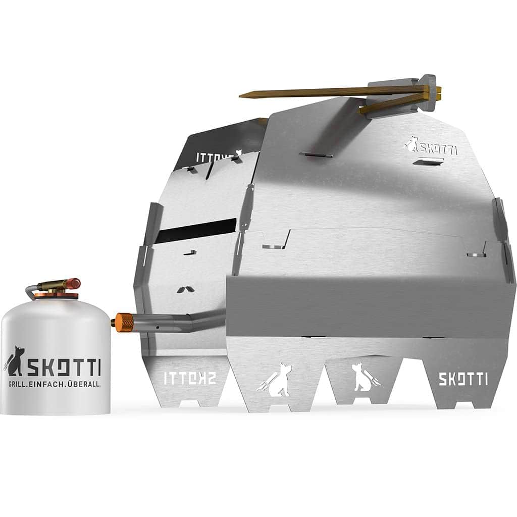 Tapa SKOTTI - Parrilla de Camping Plegable para SKOTTI - Imagen 4
