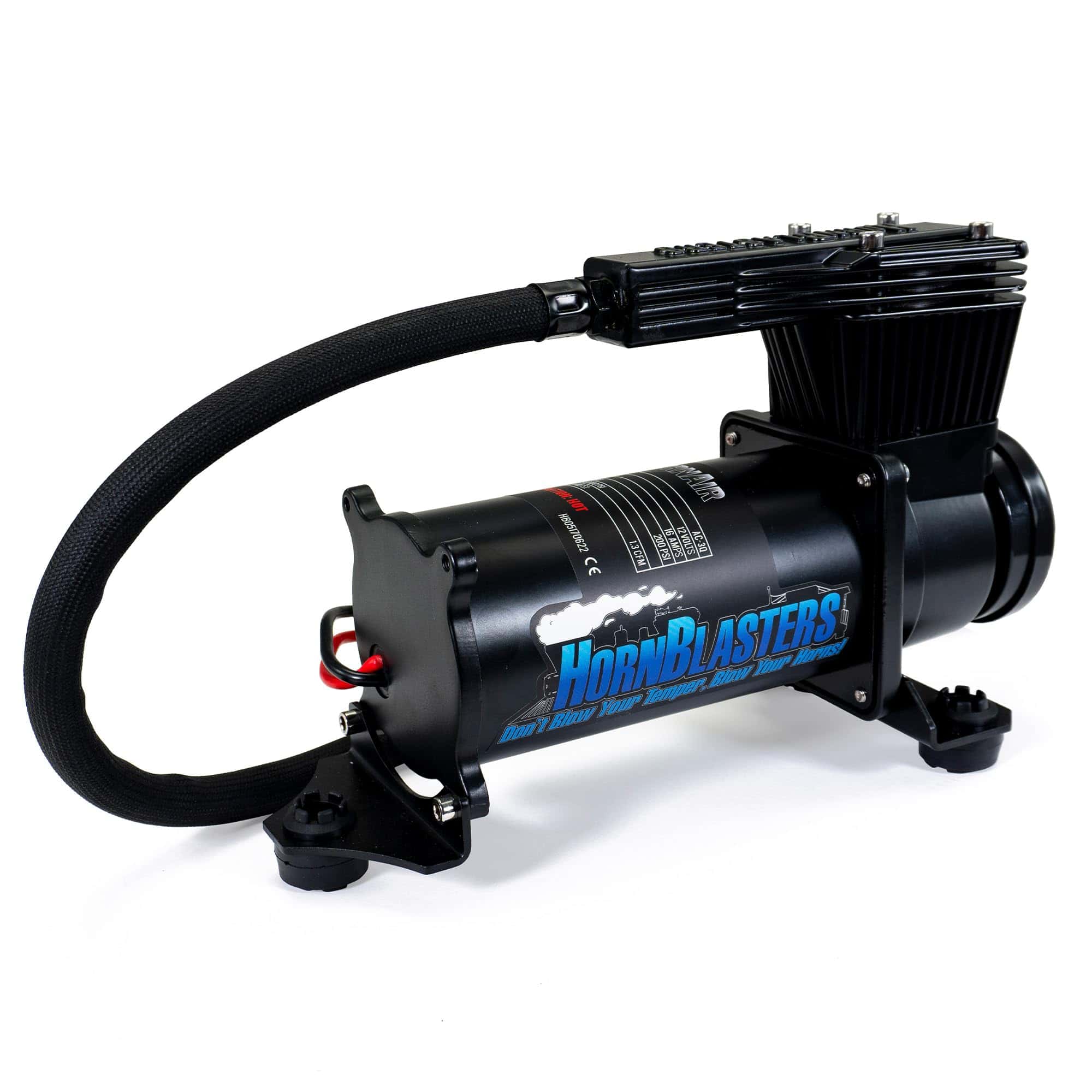 Compresor de aire silencioso HornBlasters 3Q en negro - Imagen 3