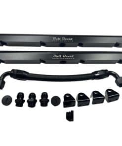 RAILS DE COMBUSTIBLE NEGROS DE ALTO FLUJO BULL BOOST