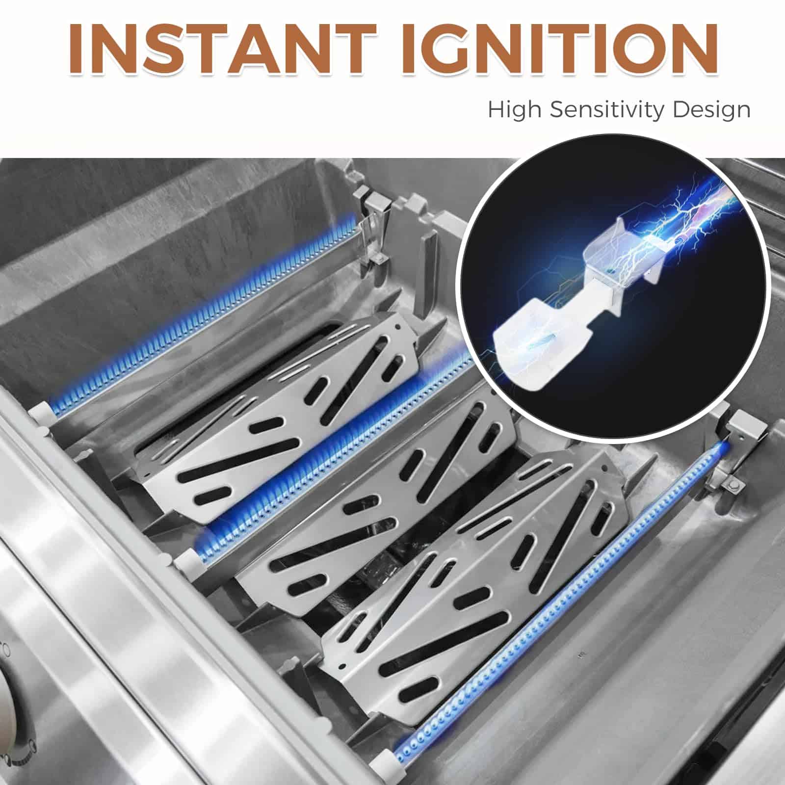 MOOTVGOO 7642 Encendedor de Parrilla, Kit de Encendedor - Imagen 6