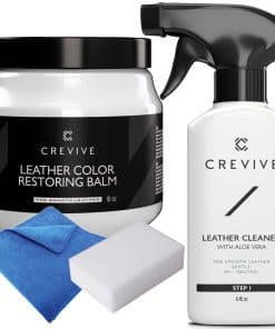 Limpiador de Cuero CREVIVE 8.45 oz & Bálsamo de