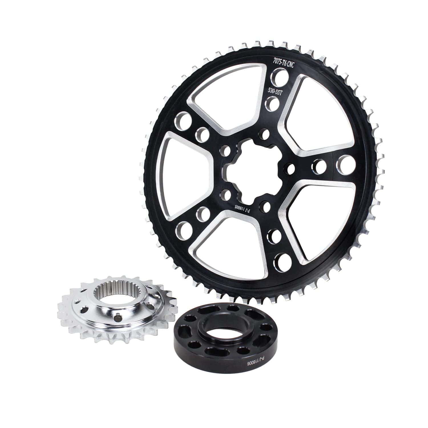 Kit de conversión de transmisión de cadena sólida de 55